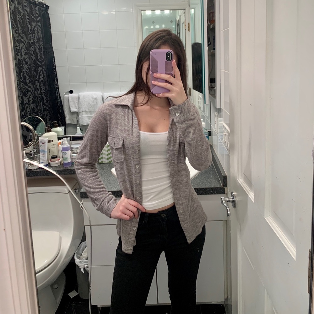 Forever 21 fitted flannel